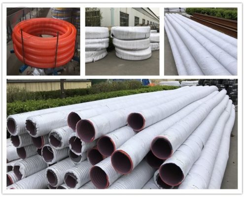 Package of Heavy Duty PVC Fabric Reinforced Suction Hose