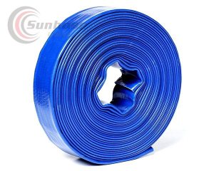 blue pvc layflat hose