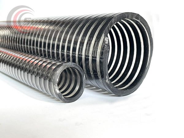 Details about   Spiralite 2" ID PVC Clear Vacuum Suction Hose     100'     Model 115-00 