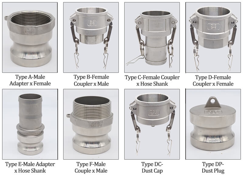 STAINLESS STEEL CAMLOCK COUPLING