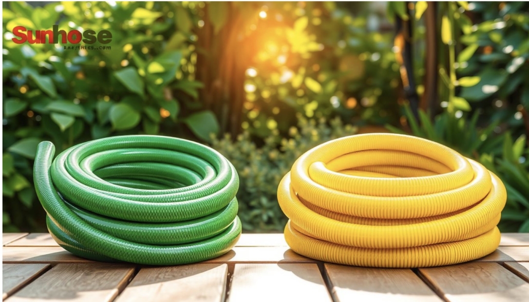 Rubber vs PVC Garden Hose Comparison rubber vs pvc garden hose