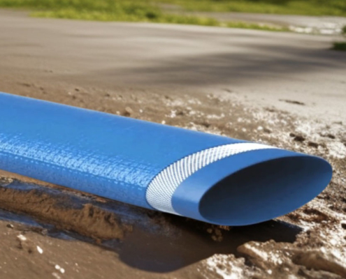 blue-layflat-pvc-hose Blue Layflat PVC Hose