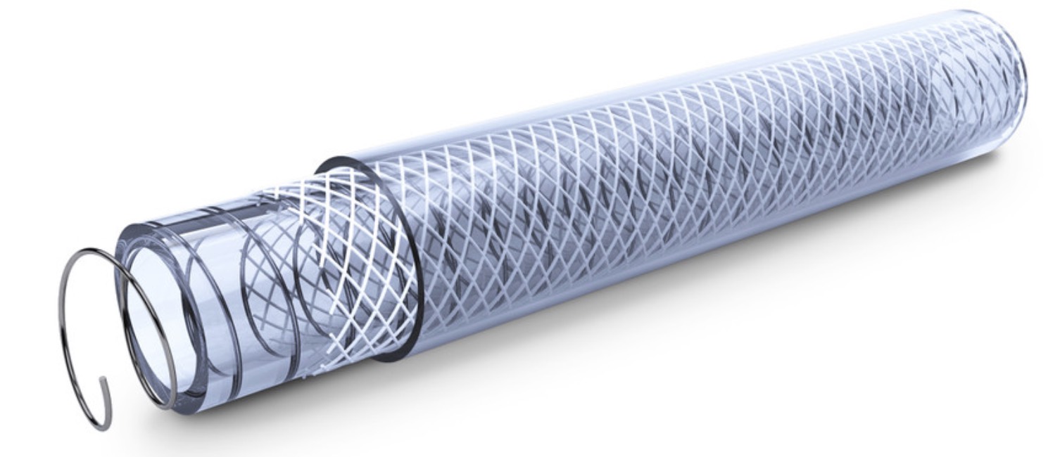 double reinforcement suction and delivery hose